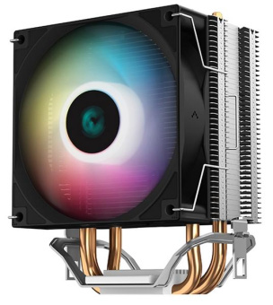 Устройство охлаждения(кулер) Deepcool AG300 LED Soc-AM5/AM4/1151/1200/1700 черный 4-pin 18-31dB Al+Cu 150W 350gr Ret (R-AG300-BKLNMN-G) от магазина РЭССИ