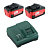 Батарея аккумуляторная Metabo Basic Set 4.0 18В Li-Ion (685050000) от магазина РЭССИ