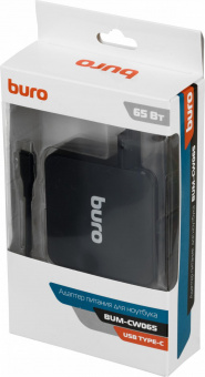 Блок питания Buro BUM-СW065 автоматический 65W 5V-20V 3.25A от бытовой электросети от магазина РЭССИ