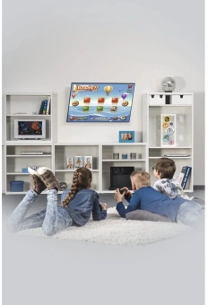 Кронштейн для телевизора Hama 00220814 черный 32"-75" макс.40кг настенный наклон от магазина РЭССИ