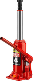 Домкрат Stayer Red Force 43160-4_z01 бутылочный гидравлический красный от магазина РЭССИ