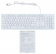 Клавиатура Оклик 550ML белый USB slim Multimedia LED от магазина РЭССИ