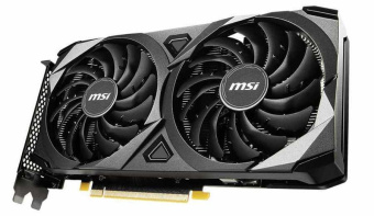Видеокарта MSI PCI-E 4.0 RTX 3060 VENTUS 2X 12G OC NVIDIA GeForce RTX 3060 12Gb 192bit GDDR6 1680/15000 HDMIx1 DPx3 HDCP Ret от магазина РЭССИ