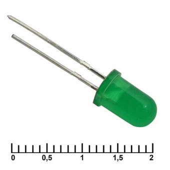 5 mm green 30 mCd 20 от магазина РЭССИ