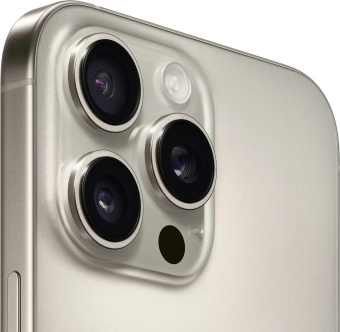 Смартфон Apple A3297 iPhone 16 Pro Max 512Gb титан моноблок 3G 4G 2Sim 6.9" 1320x2868 iOS 18 48Mpix 802.11 a/b/g/n/ac/ax/be NFC GPS Protect от магазина РЭССИ