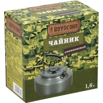 Туристический чайник BOYSCOUT 1.6 л 61169 от магазина РЭССИ