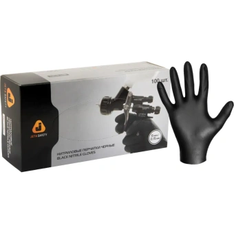 Перчатки нитриловые ультрапрочные Jeta Safety 100 шт (50 пар) 015 мм р. 7/S JSN907 от магазина РЭССИ