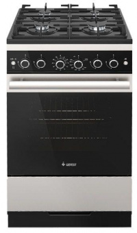 Плита Газовая Gefest ПГ 5500-02 0069 черный/серебристый реш.чугун от магазина РЭССИ