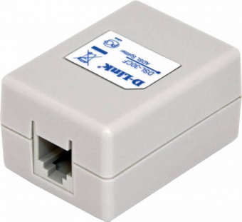 Сплиттер DialUp D-Link DSL-30CF/RS RJ-11 Annex A/L/M белый от магазина РЭССИ