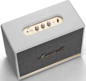 Колонка порт. Marshall Woburn II белый/золотистый 130W 2.1 BT/3.5Jack 10м от магазина РЭССИ