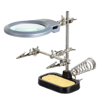 ZD-10MB штатив для платы с лупой от магазина РЭССИ