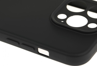 Чехол (клип-кейс) BoraSCO для Apple iPhone 15 Pro черный (72429) от магазина РЭССИ