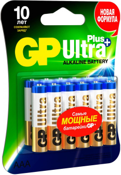 Батарея GP Ultra Plus Alkaline GP 24AUP-2CR12 AAA (12шт) блистер от магазина РЭССИ