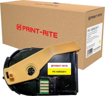 Картридж лазерный Print-Rite TFXAFYYPRA PR-106R02611 106R02611 желтый набор двойная упак. (9000стр.) для Xerox Phaser 7100 от магазина РЭССИ
