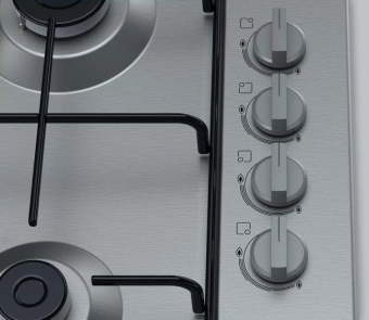 Газовая варочная поверхность Bosch PBP6C5B82O нержавеющая сталь от магазина РЭССИ
