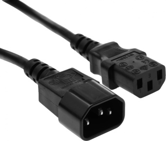 Кабель-удлинитель Premier 5-284 IEC C13 IEC C14 1.8м (5-284(0.5) 1.8) черный (Bulk) от магазина РЭССИ