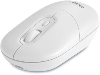 Мышь Acer OMR301 белый оптическая 1600dpi беспров. BT/Radio USB 4but (ZL.MCECC.01U) от магазина РЭССИ