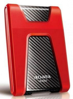 Жесткий диск A-Data USB 3.0 2Tb AHD650-2TU31-CRD HD650 DashDrive Durable 2.5" красный от магазина РЭССИ