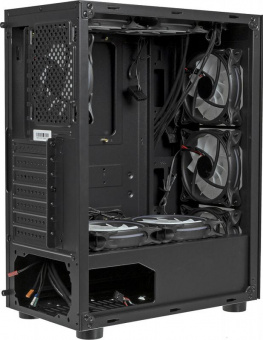 Корпус Formula V-LINE 7706 черный без БП ATX 8x120mm 2xUSB2.0 2xUSB3.0 audio bott PSU от магазина РЭССИ
