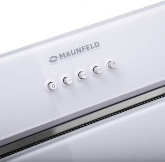Вытяжка встраиваемая Maunfeld TRAPEZE 601GG белый управление: кнопочное (1 мотор) от магазина РЭССИ