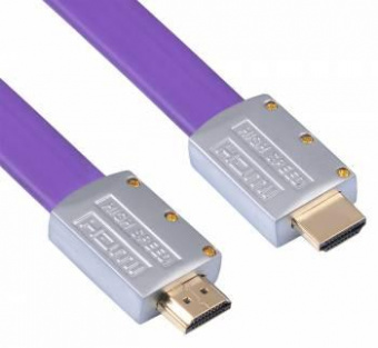 Кабель аудио-видео Buro HDMI 1.4 HDMI (m)/HDMI (m) 5м. черный (HDMI 19M-19M V1.4 FL) от магазина РЭССИ