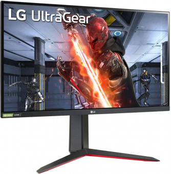 Монитор LG 27" UltraGear 27GN650-B черный/красный IPS LED 1ms 16:9 HDMI матовая HAS Piv 1000:1 350cd 178гр/178гр 1920x1080 G-Sync DP FHD 7.2кг от магазина РЭССИ