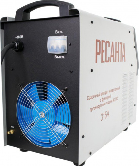 Сварочный аппарат Ресанта САИ-315АД инвертор MMA DC/TIG DC 13.8кВт от магазина РЭССИ