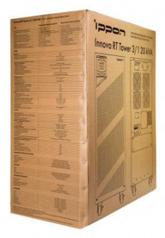 Источник бесперебойного питания Ippon Innova RT 20K Tower 3/1 18000Вт 20000ВА черный от магазина РЭССИ