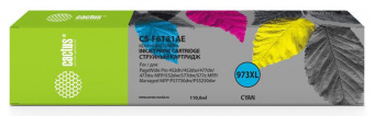 Картридж струйный Cactus CS-F6T81AE 973XL голубой (110мл) для HP HP PageWide Pro 452dw/Pro 477dw от магазина РЭССИ