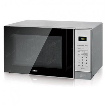 Микроволновая Печь BBK 20MWS-729S/BS 20л. 700Вт серебристый/черный от магазина РЭССИ