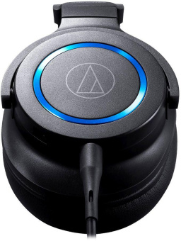 Наушники с микрофоном Audio-Technica ATH-G1 черный/синий 2м мониторные оголовье (80000808) от магазина РЭССИ