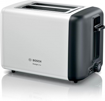Тостер Bosch TAT3P421 970Вт белый/черный от магазина РЭССИ