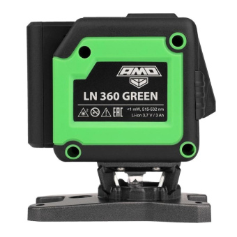Лазерный нивелир AMO LN 360 GREEN 851674 от магазина РЭССИ