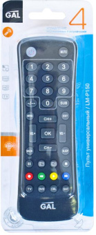Универсальный пульт Gal LM-P150 черный от магазина РЭССИ