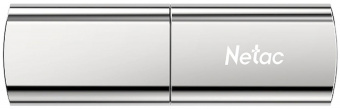 Флеш Диск Netac 512GB US2 NT03US2N-512G-32SL USB3.1 черный/серебристый от магазина РЭССИ