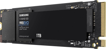 Накопитель SSD Samsung PCIe 4.0 x4 1TB MZ-V9E1T0BW 990 EVO M.2 2280 от магазина РЭССИ