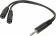 Картинка Адаптер аудио Ningbo 2xJack 3.5 (f)/Jack 3.5 (m) 0.2м. (JAAC170) от магазина РЭССИ Адаптер аудио Ningbo 2xJack 3.5 (f)/Jack 3.5 (m) 0.2м. (JAAC170) от магазина РЭССИ
