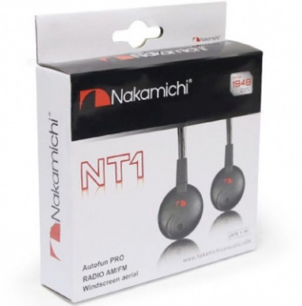 Антенна автомобильная Nakamichi NAK-NT1 активная радио черный от магазина РЭССИ