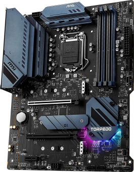 Материнская плата MSI MAG B560 TORPEDO Soc-1200 Intel B560 4xDDR4 ATX AC`97 8ch(7.1) 1 x 2.5Gigabit + Gigabit Ethernet+HDMI+DP от магазина РЭССИ