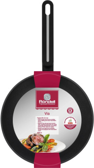 Сковорода Rondell Via 1851-RD-01 28см черный от магазина РЭССИ