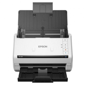 Сканер протяжный Epson WorkForce DS-530II (B11B261401/502) A4 белый/черный от магазина РЭССИ