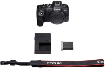 Фотоаппарат Canon EOS R8 черный 24.2Mpix 3" UHD 4K WiFi LP-E17 от магазина РЭССИ
