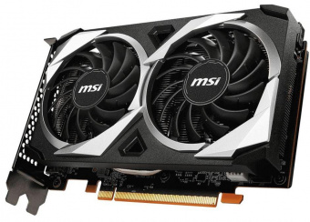 Видеокарта MSI PCI-E 4.0 RX 6500 XT MECH 2X 4G OC AMD Radeon RX 6500XT 4096Mb 64 GDDR6 2685/18000 HDMIx1 DPx1 HDCP Ret от магазина РЭССИ