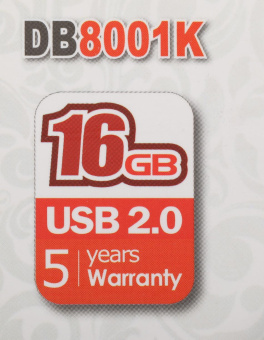 Флеш Диск Dato 16Gb DB8001 DB8001K-16G USB2.0 черный от магазина РЭССИ