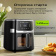 Картинка Аэрогриль Red Solution W262 1500Вт черный от магазина РЭССИ Аэрогриль Red Solution W262 1500Вт черный от магазина РЭССИ