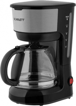 Кофеварка капельная Scarlett SC-CM33012 600Вт черный от магазина РЭССИ