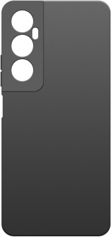 Чехол (клип-кейс) BoraSCO для Realme C65 Silicone Case черный (73384) от магазина РЭССИ