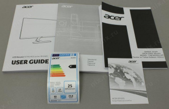 Монитор Acer 23.8" Nitro RG240Ybmiix черный IPS LED 1ms 16:9 HDMI M/M матовая Piv 250cd 178гр/178гр 1920x1080 FreeSync VGA FHD 3.04кг от магазина РЭССИ