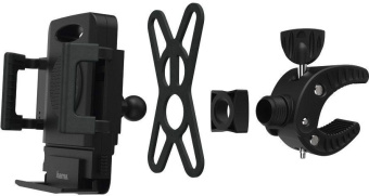 Держатель Hama Bike Holder 00178251 черный для смартфонов (00178251) от магазина РЭССИ