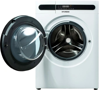 Стиральная машина Hyundai WMD8413 класс: A++ загр.фронтальная макс.:8кг (с сушкой) белый инвертер от магазина РЭССИ